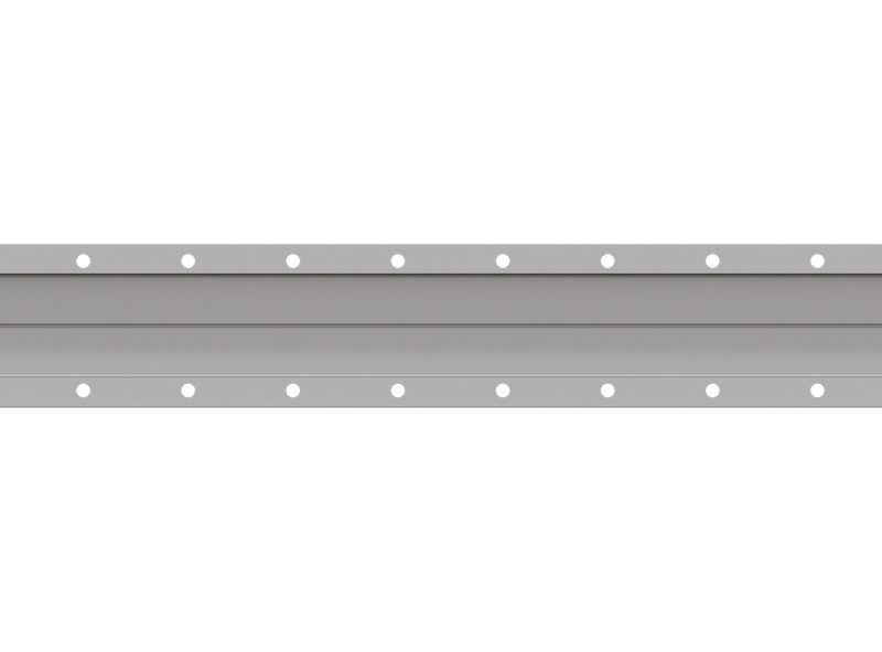 Hat profile made of 0.6 mm sheet metal