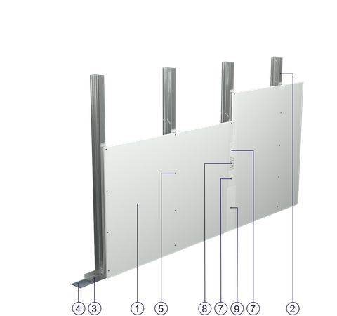 SO - 1x12,5 GKB A/CW 75/0,50 (W)