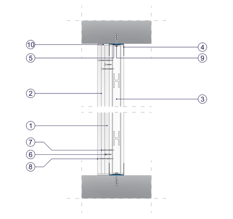 SO - 1x15+2x12,5 GKF DF/CW 50 (W)