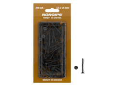 Wood screws, consumer packed 3.5 x 35 mm
