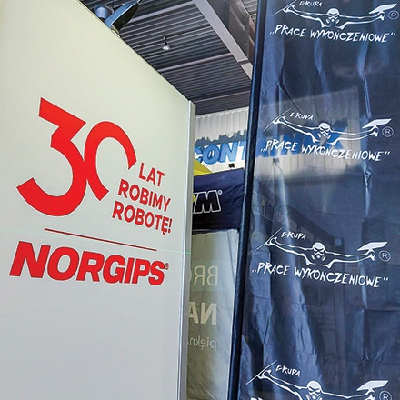 NORGIPS at the Budma trade fair in Poznan