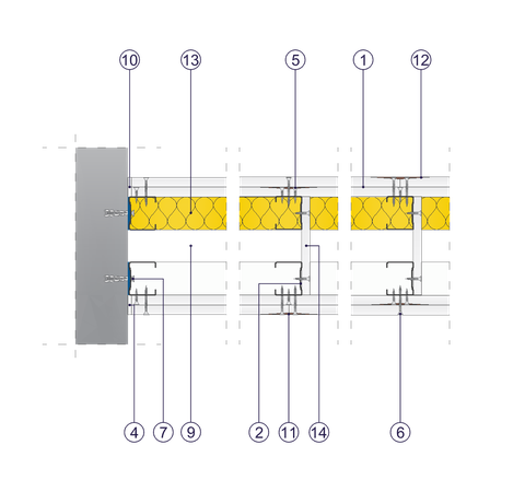 SDI - 2x15 GKFI DFH2/2xCW 50 W