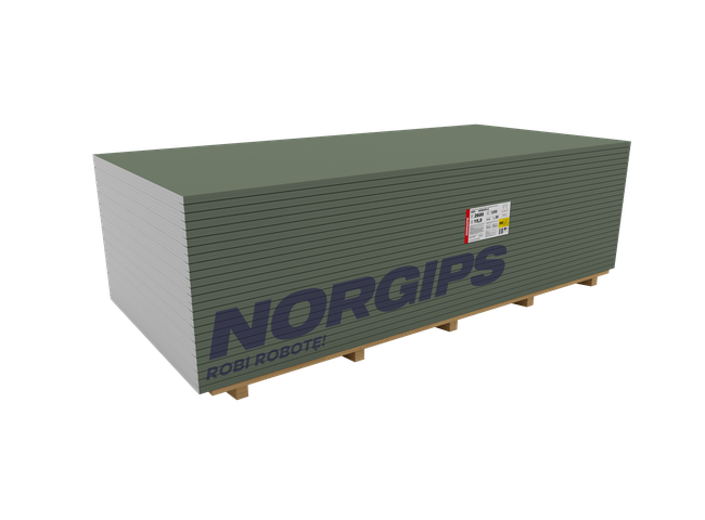 NORGIPS S GKFI 15 mm type DFH2