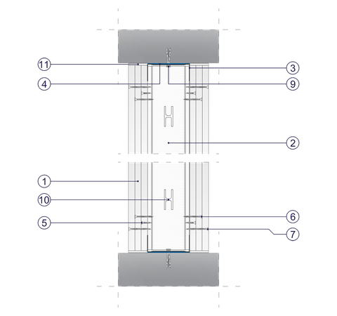 SD - 3x15 GKF DF/CW 100+CW100/600 (W)