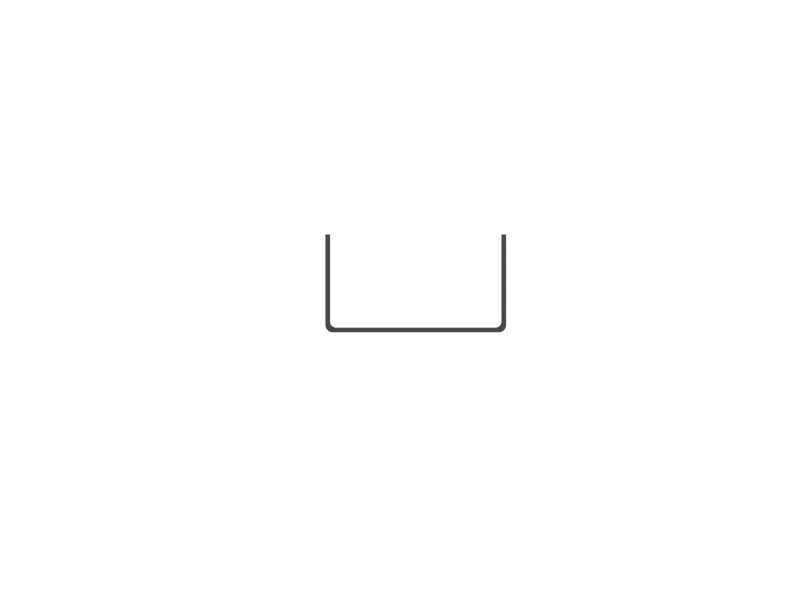 UA 75 PROFILE made of 2 mm sheet metal