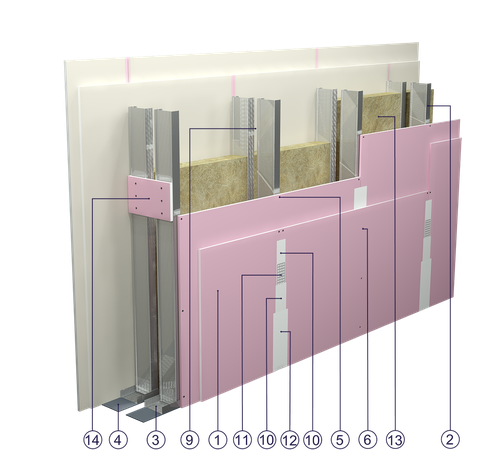 SDI - 2x15 GKF DF/CW 100 W