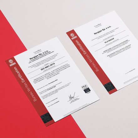 ISO certificates