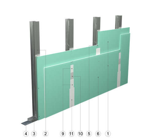 SO - 2x12,5 GKFI DFH2/CW 75+CW 75 (W)