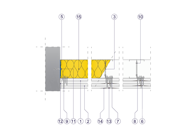 SO - 2x15+2x12,5 GKF DF/CW 100+CW 100 (W)