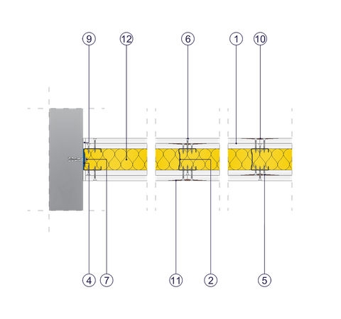 SD - 2x12,5 GKBI H2/CW 50 W