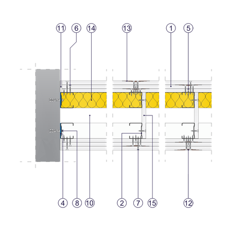SDI - 3x12,5 DFH2IRE/2xCW 50 W