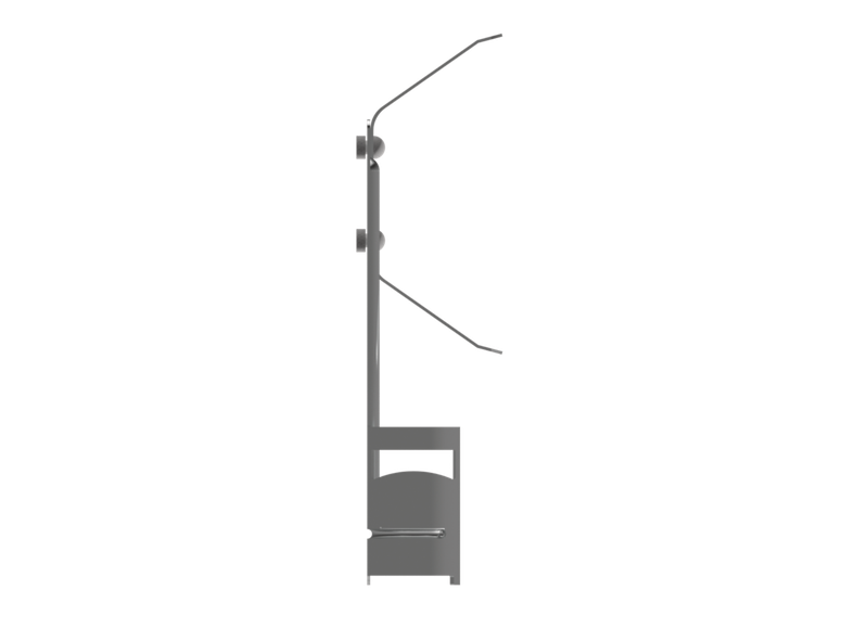 Rotary hanger with spring