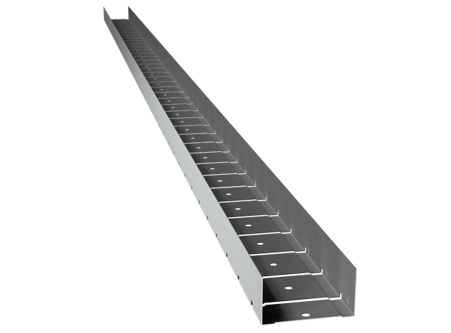 U 75 PROFILE made of 0.5 mm sheet metal