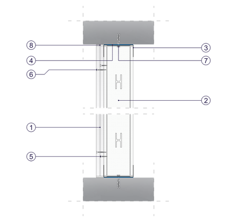 SO - 2x12,5 GKF DF/CW 100 (W)