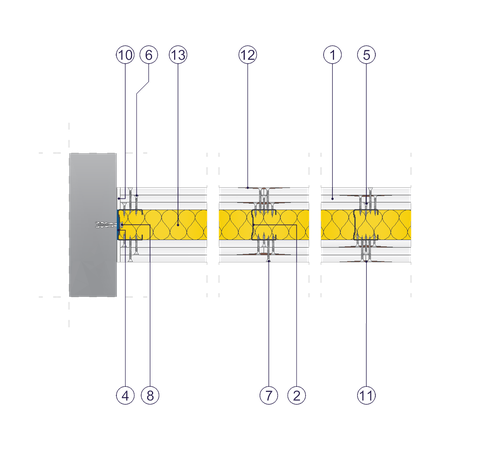 SD - 3x12,5 DFH2IRE/CW 50 W