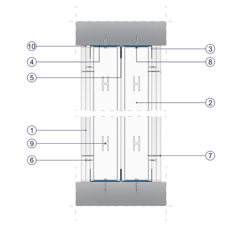 SD - 2x15 GKFI DFH2/2xCW 100 2xW