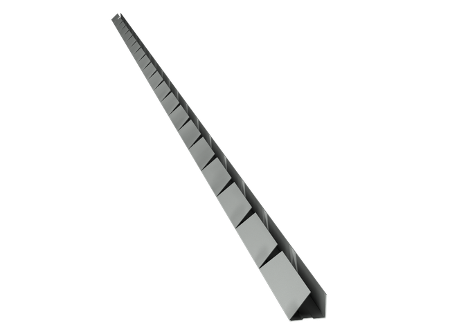 V PROFILE made of 0.55 mm sheet metal