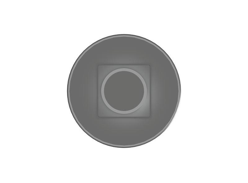 M8 bolt with nut and washers