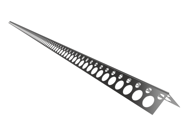 Aluminium corner bead 29x29