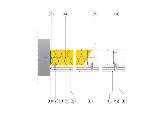 SO - 1x15+2x12,5 GKFI DFH2/CW 100+CW 100 (W)