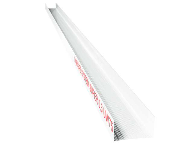 UW 75 SUPER PROFILE  made of 0.6 mm sheet metal  (C3)