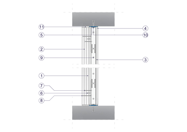 SO - 1x15+2x12,5 GKF DF/CW 50+CW 50 (W)
