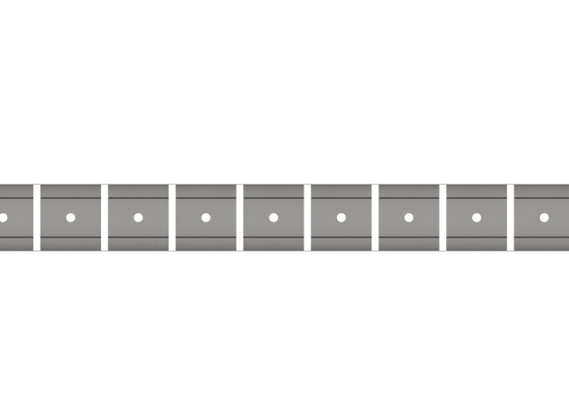 U 50 PROFILE made of 0.5 mm sheet metal
