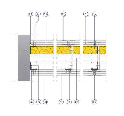 SDI - 3x12,5 GKBI H2/2xCW 50 W