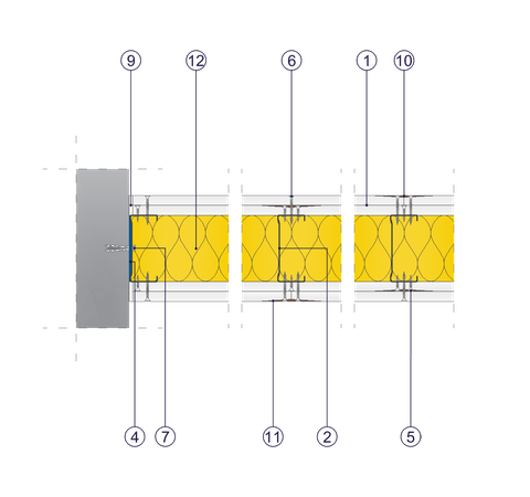 SD - 2x15 GKF DF/CW 100 W