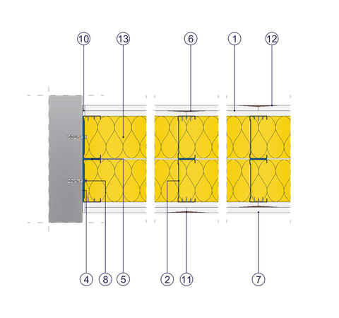 SD - 2x12,5 GKB A + ACO A/2xCW 100 2xW