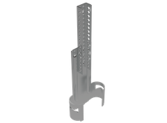 Rotary hanger with nonius
