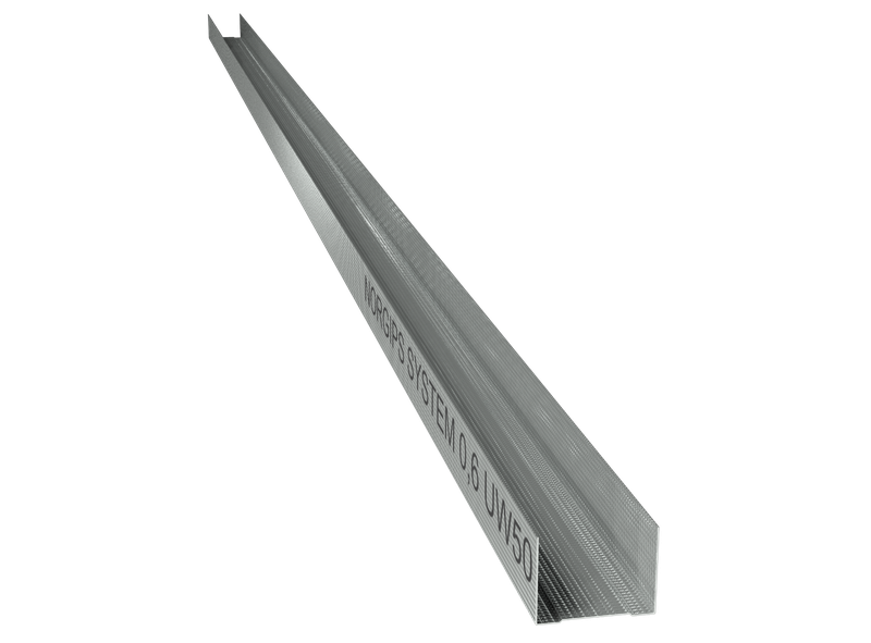 UW 50 PROFILE made of 0,6 mm sheet metal