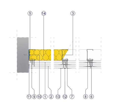 SO - 2x15+2x12,5 GKF DF/CW 75 (W)
