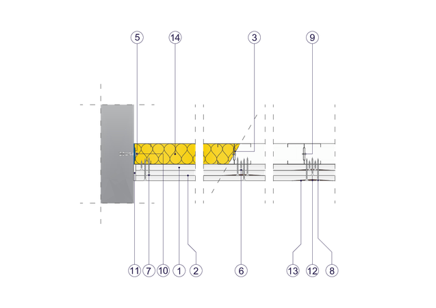 SO - 1x15+2x12,5 GKF DF/CW 50+CW 50 (W)