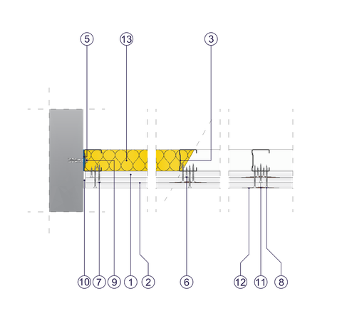 SO - 1x15+2x12,5 GKF DF/CW 50 (W)
