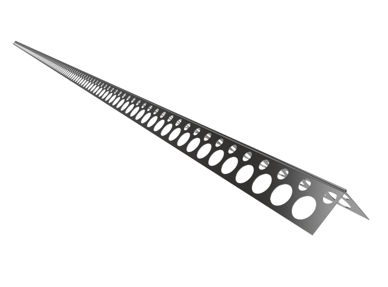 Aluminium corner bead 29x29