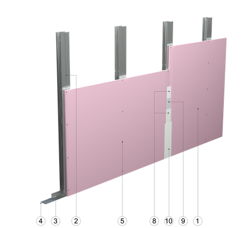 SO - 1x12,5 GKF DF/CW 50+CW 50 (W)