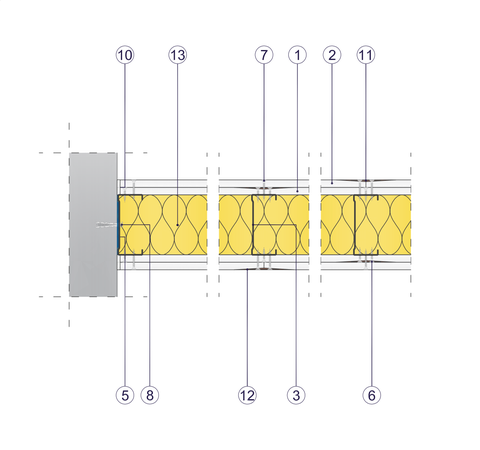 SD - 2x12,5 GKB A + DFH2IRE/CW 100 W