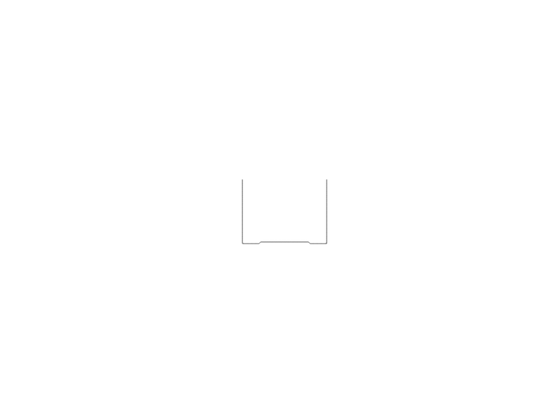 UW 50 PROFILE made  of 0,55 mm sheet metal