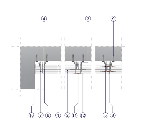 OSF - 2x15+2x12,5 GKF DF/KAP
