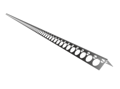 Aluminium corner bead 23x23