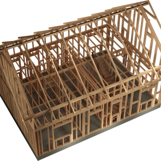 BSM_Dom Szkieletowy - strona I - widok 2.png, Frame and modular building technology