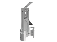 Rotary hanger with spring