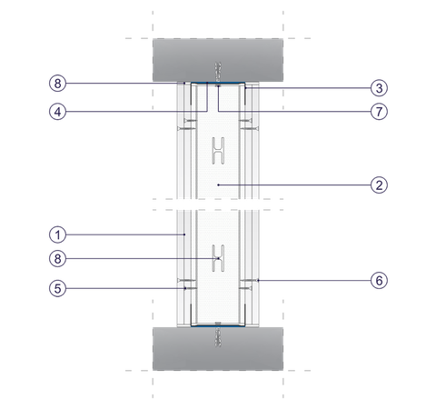 SD - 2x12,5 GKB A + ACO A/CW 100 W
