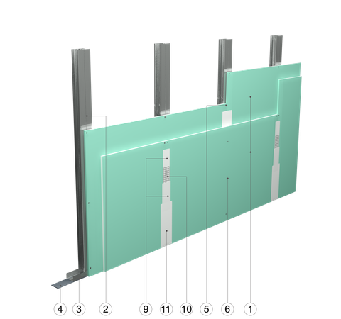 SO - 2x12,5 GKFI DFH2/CW 50+CW 50 (W)