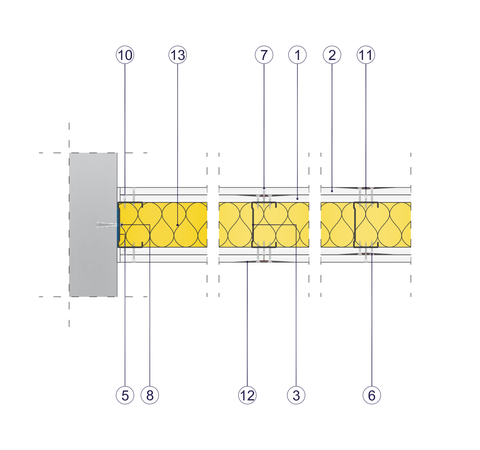 SD - 2x12,5 GKB A + DFH2IRE/CW 75 W