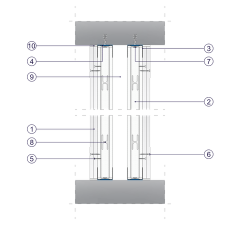SDI - 2x12,5 GKFI DFH2/2xCW 50 W