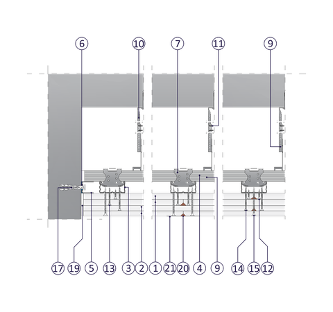 SP - 2x15+2x12,5 GKF DF/CD 60, N