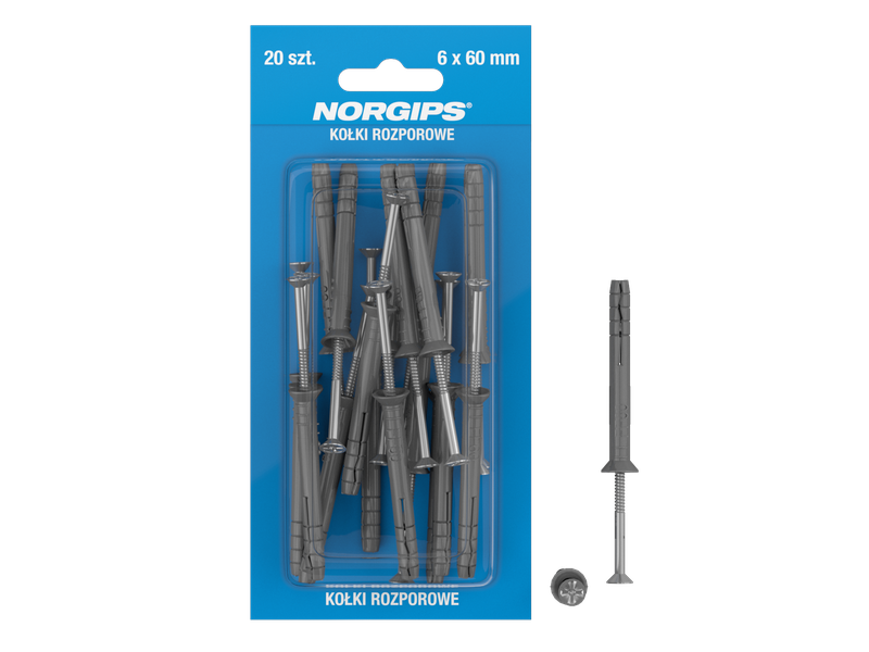 Rawlplugs, consumer packed 8 x 80 mm