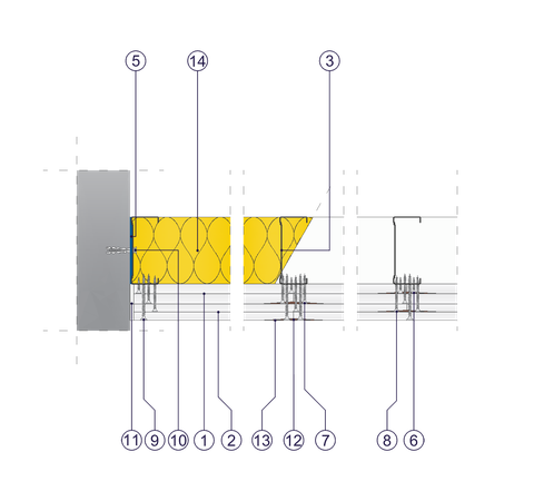SO - 2x15+2x12,5 GKF DF/CW 100 (W)